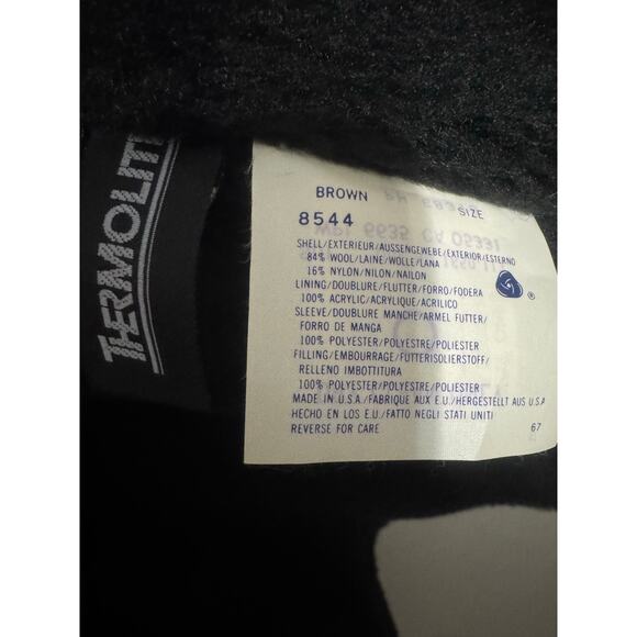 VTG Woolrich Wool Aztec Southwest Ranch Barn Chore Coat Jacket Men’s Large - Picture 11 of 12